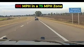 Arkansas Trooper Hall Stops Reckless Speeder doing 106 MPH Unbeknownst Suspect was Headed to STEAL [upl. by Spancake]