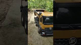 Rc Dump Truk HUINA 1573 automobile mobile rc truck huina [upl. by Malaspina]