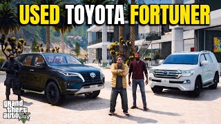 JIMMY DECIDED TO BUY USED TOYOTA FORTUNER 2024  GTA 5 PAKISTAN [upl. by Anirdnajela785]