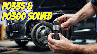 Dodge Caliber P0335 amp P0300 StepByStep Crankshaft Position Sensor Replacement mechanic diy [upl. by Stoeber611]