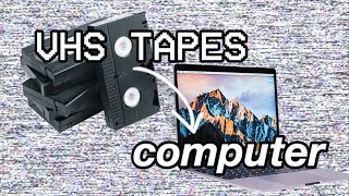 HOW TO TRANSFER VHS TAPES TO COMPUTER [upl. by Lateehs]