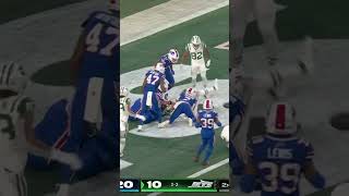 ANOTHER AARON RODGERS HAIL MARY📺 BUFvsNYJ on ESPN ABC nfl shorts [upl. by Colwell]