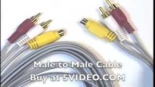 SVideo with Stereo Audio Cable [upl. by Medorra]