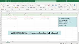 How to Generate List of WeekEnd Only Dates in Excel  Office 365 [upl. by Eelarat]