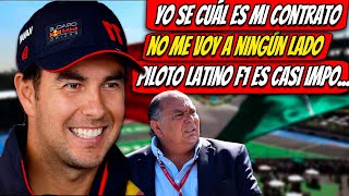 CHECO PEREZ LOS CALLA CON SU AFIRMACIÓN EN LA FORMULA 1  SER PILOTO LATINO ES CASI IMPOSIPLE [upl. by Anilra]