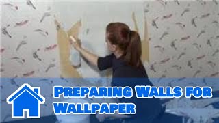 Wallpaper  Preparing Walls for Wallpaper [upl. by Tehc72]