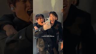 Singer came down to Hobi just to click selfie with him🤩😩🤧 [upl. by Nicholl]