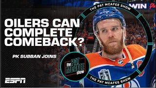 PK Subban DETAILS if Connor McDavid can lead Oilers to HISTORIC comeback  The Pat McAfee Show [upl. by Hanoj767]