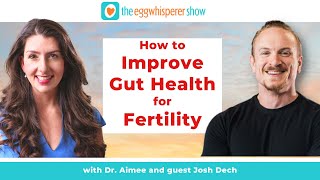 How to Improve Your Gut Health for Fertility with Josh Dech guthealth infertility [upl. by Pegma]