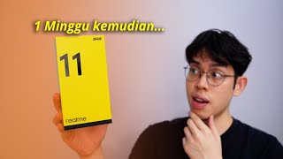 Review selepas 1 minggu guna realme 11 5G Rupanya [upl. by Nyleda]