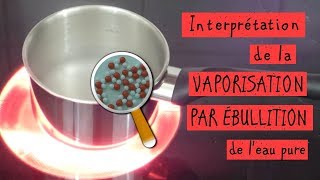 La vaporisation par ébullition de leau  Cycle 4  TP PhysiqueChimie [upl. by Selinda]