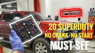 FORD 2020 Superdutys NO CRANKNO START WATCH THIS PEOPLE [upl. by Rimaj402]