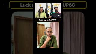 Luck plays a role in UPSC [upl. by Rutra]