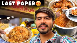 Ghousia Nalli Biryani  Last Paper  Best Biryani In Karachi  Street Food In Karachi [upl. by Bram]