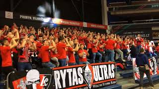 Rytas Ultras palaikymas rungtynėse prieš Žalgirį 20180211 [upl. by Liponis328]