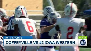 2 IOWA WESTERN FOOTBALL 42 COFFEYVILLE 20 92824 [upl. by Ehsiom]