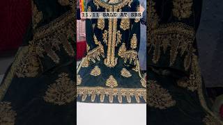 JAZMIN VELVET GREEN CHIFFON DUPATTA pakitanidress womensfashion fashion pakistanidresses [upl. by Aisetra497]