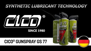 CICO® GUNSPRAY GS 77  Synthetischer Hochleistungsschmierstoff für Kurz und Langwaffen [upl. by Windsor592]