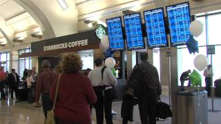 John Wayne Airport Opens New Terminal C [upl. by Anoved]