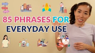 85 Spanish Phrases for Everyday Use [upl. by Epp]