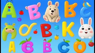 Phonic Song ABC Song  Nursery Rhymes  Letter Sounds Ver1 [upl. by Vitia]