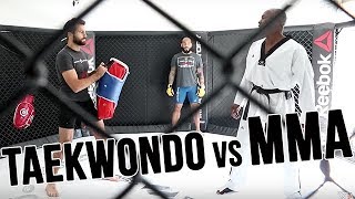 TAEKWONDO VERSUS MMA [upl. by Myron]