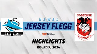 Jersey Flegg Cup HIGHLIGHTS  Round 9 2024  Cronulla Sharks vs St George Illawarra Dragons [upl. by Noemys473]