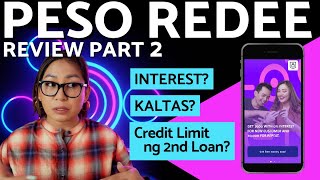 Peso Redee Loan App Review Kamusta and 2nd Loan [upl. by Aivekahs]