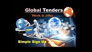 Global Tenders  World Wide Work amp Jobs in Hindi  What is Global Tender  Global Tender [upl. by Ovid846]