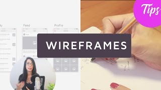 Cómo crear Wireframes para Diseño Web [upl. by Alarise]