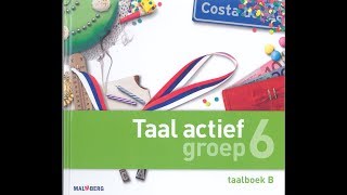 Taal Actief 4 groep 6 thema 5 les 9 samengesteld werkwoord [upl. by Ahtilat]