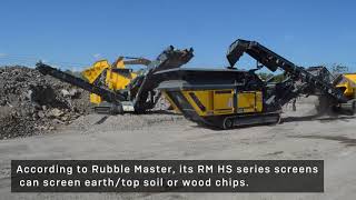 Rubble Masters HS3500M and RM 70GO work in tandem [upl. by Petit]