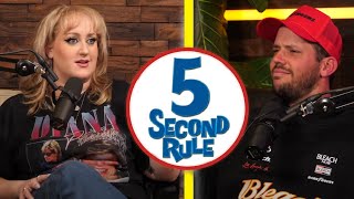 5 SECOND RULE GAME W BRITTANY BROSKI [upl. by Annahsar444]