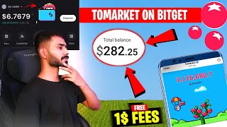 TOMARKET AIRDROP 🍅 FREE FEES  HOW TO ADD 1 BITGET WALLET  WITHDRAW TOMARKET AIRDROP [upl. by Elurd703]