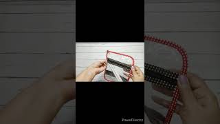 Clear vinyl double sided pouch diy vinyl doublesided [upl. by Ermeena]