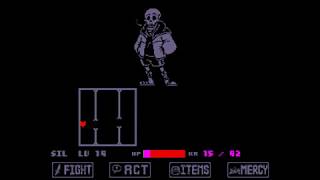 Swapfell Papyrus Genocide battle Demoundertale fangame [upl. by Griggs]