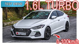 Part 12  Hyundai Elantra Sport AD 16 Turbo  Malaysia POV Test Drive CC Subtitle [upl. by Novah]