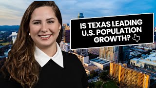 US Census says Texas is leading population growth nationwide [upl. by Yasmine]