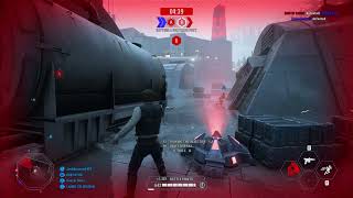 SWBF2 Instant Action Mission Attack Rebel Alliance Endor Gameplay [upl. by Linda890]