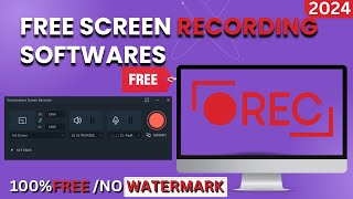 Best Screen Recorder for PC amp Laptop in 2024  FREE Screen Recording Softwares Filmora [upl. by Teillo]