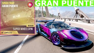 SPEED TRAP  GRAN PUENTE  Koenigsegg Jesko TUNE  S2998 ANYTHING GOES  Forza Horizon 5 [upl. by Wehtam293]