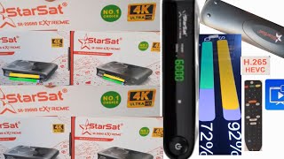 Starsat SR 200 4K UHD VIP PictureQuality H265 GM Screen Unboxing an 2023 4K 2160P [upl. by Haley630]