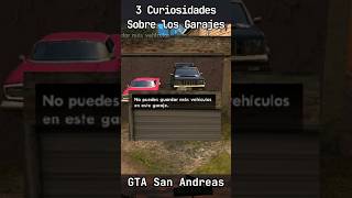 3 Curiosidades Sobre los GARAJES en GTA San Andreas gtasanandreas minnio gta [upl. by Jenny]