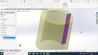 Revolve features in Solidworks  Revolved BossBase  Revolved Cut  How to use [upl. by Pelage]