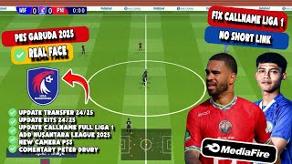 Rilis PES GARUDA Fix CallnameFull LIGA 123 amp 4 Fix Nusantara League 2025 [upl. by Jasper]