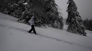 Le Chasseron en Amoureux  ski de rando et raquettes à neige [upl. by Thais468]