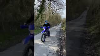 2021 Yamaha WR450F launch standard exhaust sound [upl. by Berrie300]