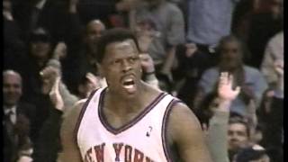 Patrick Ewing GameWinner vs Pacers  4102000 [upl. by Streetman]