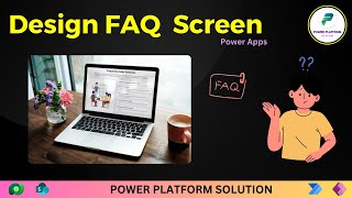 How to design FAQ screen in Power Apps 🚀 powerapps faq microsoft canvasapp tutorial [upl. by Notnarb42]