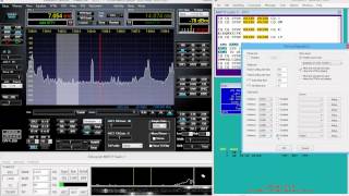 DXLOGnet PowerSDR Flex 3000 MMTTY VAC RTTY Contest [upl. by Eisyak]